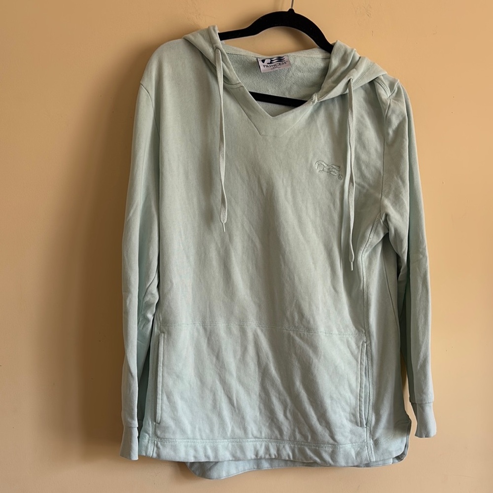 Princess Mint Green/Teal Hoodie Size XXL